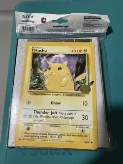Pokemon 25th Anniversary Jumbo Pikachu First Partner Collector's Binder SEALED 820650809606 - Image 2