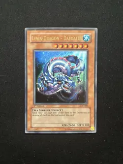 Konami Levia-Dragon - Daedalus Effect Card Invasion of Chaos 1st Edition IOC-083 - Image 1