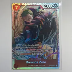 One Piece Roronoa Zoro EB04-007 SR ENGLISH OP15 - Image 1