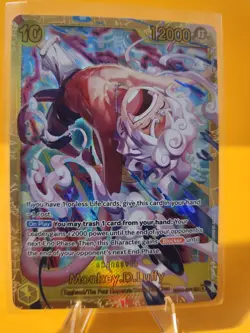 Monkey D. Luffy OP15 EB04-061 SEC ONE PIECE TCG ENGLISH NM - Image 1