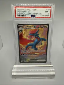 2025 POKEMON JTG EN - JOURNEY TOGETHER 187/159 SALAMENCE EX SIR PSA 9 MINT 🔥 - Image 3