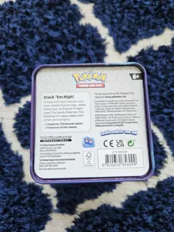 2025 Pokemon Psycic Stacking Tin Opened Empty Gengar - Image 3