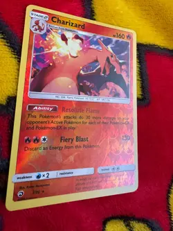 Charizard 3/70 Reverse Holo - SM Dragon Majesty 2018 Pokemon TCG - Image 2