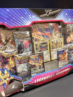 Pokemon TCG Legendary Warriors Premium Collection Sealed Damaged Box New 189014 - Image 3