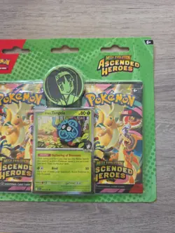 POKEMON TCG MEGA EVOLUTION ASCENDED HEROES ERIKA'S TANGELA 2 Pack Blister - Image 3