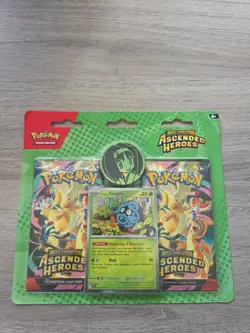 POKEMON TCG MEGA EVOLUTION ASCENDED HEROES ERIKA'S TANGELA 2 Pack Blister - Image 4