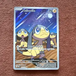Pokemon Helioptile 143/132 Full Art Holo Mega Evolution Illustration Rare - Image 1