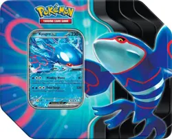 Pokemon TCG: Scarlet & Violet - Azure Legends Tin [Kyogre ex] 5 Packs NEW - Image 1