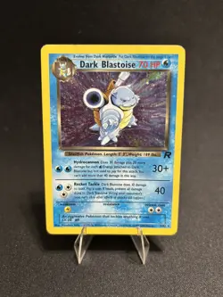 Pokemon TCG - Dark Blastoise 3/82 Team Rocket Holo Rare WOTC 1999 - Image 1