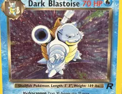 Pokemon TCG - Dark Blastoise 3/82 Team Rocket Holo Rare WOTC 1999 - Image 4
