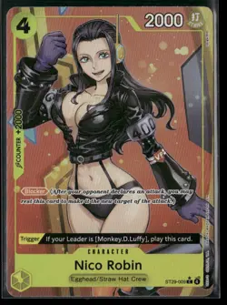 Nico Robin (Full Art) ST29-009 - One Piece TCG Starter Deck 29: Egghead C - Image 1