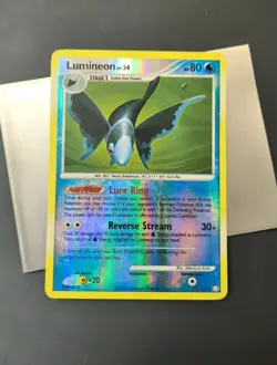 Pokemon TCG - Lumineon - 11/123 - Mysterious Treasures - ReverseHolo Rare (2007) - Image 1