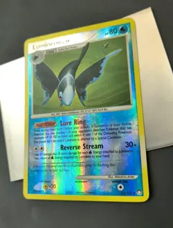 Pokemon TCG - Lumineon - 11/123 - Mysterious Treasures - ReverseHolo Rare (2007) - Image 2