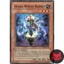 Yugioh Inaba White Rabbit DB2-EN176 Common NM - Image 1