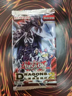 Dragons Of Legend 2, 1st edition, Sealed Booster Packs, Yugioh, Uk Shipping - Image 1