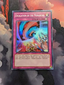 Escalation of the Monarchs - PRIO-EN089 - Super Rare - 1st Edition Yugioh NM - Image 1