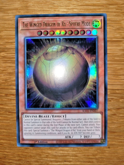 Yugioh The Winged Dragon of Ra Sphere Mode RA01-EN007 Ultra Rare English - Image 1