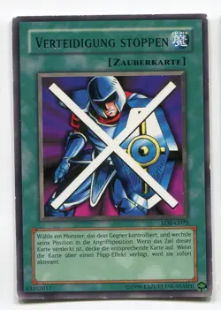 Yu-Gi-Oh! PLAYED/POOR Verteidigung Stoppen Rare - Image 1