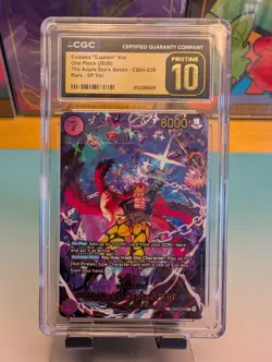 2026 One Piece Azure Sea's Seven Eustass Captain Kid SP EB04-039 CGC 10 Pristine - Image 2