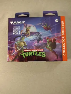 MTG Teenage Mutant Ninja Turtles Collector Booster 1 Booster 15 Cards NEW SEALED - Image 1