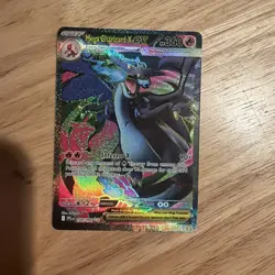 Mega Charizard X ex 109/094 Me02: Phantasmal Flames Pokemon Card - Image 1