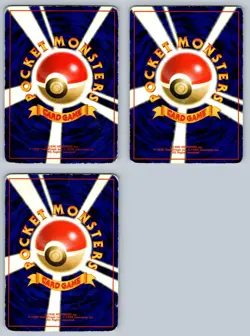 Geodude Graveler Golem 1997 Fossil Japanese Pokemon Card Evolution Lot Damaged - Image 2