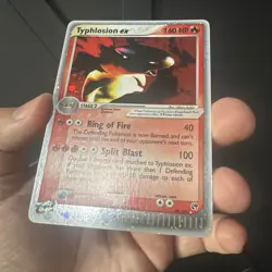 Pokemon - 2003 Typhlosion EX Sandstorm Holo Ultra Rare Card 99/100 - Image 2