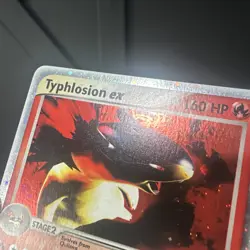 Pokemon - 2003 Typhlosion EX Sandstorm Holo Ultra Rare Card 99/100 - Image 4