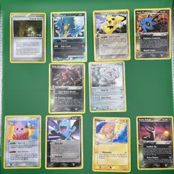 Vintage Pokemon Card Lot 10 Cards - Image 1