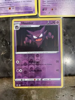 3 Pokemon Haunter Cards Breakthrough, Evolutions And Holo Sword And Shield - Image 4
