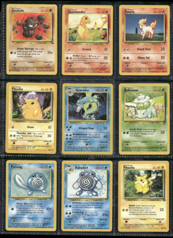 Vtg Pokemon Card Collection Lot Base Set Starters 151 Promo Binder Holo WOTC - Image 1