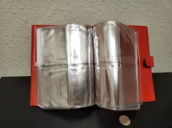 Vintage Red Pikachu Pokemon Card Holder Sleeve Book - Image 3