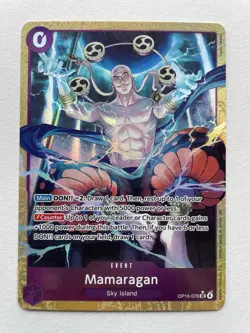One Piece Card Game Mamaragan (Alternate Art) OP15-078 SR English - Image 1