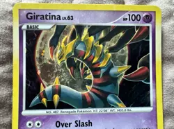 Giratina 10/127 Platinum Holo Pokemon Card - Image 2