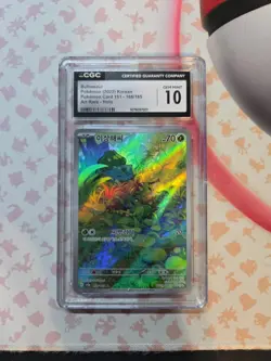 Bulbasaur 166/165 - MEW 151 - CGC 10 - Pokemon Card TCG (Equiv. PSA & BGS) - Image 1