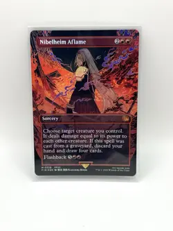 FOIL Nibelheim Aflame (Borderless) #0339 MTG Final Fantasy English - NM/M 🔥 - Image 1