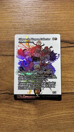 Magic: The Gathering Gilgamesh, Weapon Collector Foil - FINAL FANTASY - Image 1