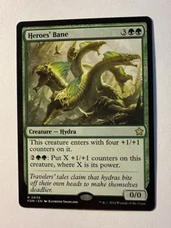Heroes' Bane #639 (NM) Foundations FDN Magic MTG - Image 1