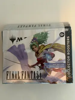 MTG Final Fantasy Sealed Collector Booster Box of 12 packs - Image 1