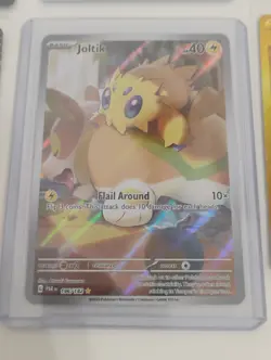 Pokemon Joltik Illustration Rare/Gold Secret Rare/Full Art Holo Cards - Image 3