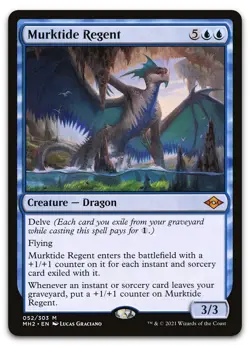 Murktide Regent #52 (NM) Modern Horizons 2 MH2 Magic MTG - Image 1