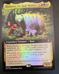 Duskana, the Rage Mother (Extended Art) Commander: Murders at Karlov Manor Foil - Image 1