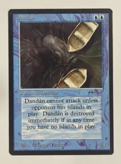 Dandan Arabian Nights LP Light Play MTG Magic The Gathering B - Image 1