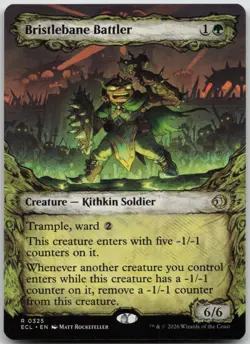 Bristlebane Battler (Showcase) Lorwyn Eclipsed 325 NM R - Image 1