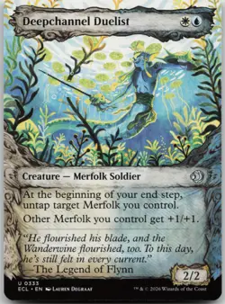 Deepchannel Duelist (Showcase) Lorwyn Eclipsed 333 NM U - Image 1