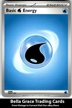 Basic Water Energy #003 Prize Pack Series Cards Pokemon Common - Image 1