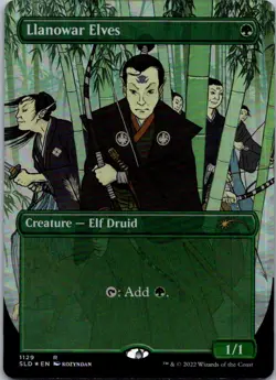 Llanowar Elves () Secret Lair Drop Series NM Foil - Image 1