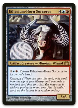 Etherium-Horn Sorcerer #91 (NM) Planechase 2012 PC2 Magic MTG - Image 1