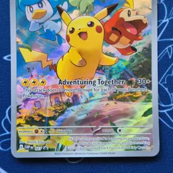 Pikachu SVP 027 [Black Star Promo - Paldea Evolved] NM Pokemon TCG - Image 3