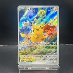 Pokemon TCG Pikachu SVP 027 – Black Star Promo – English – NM - Image 1